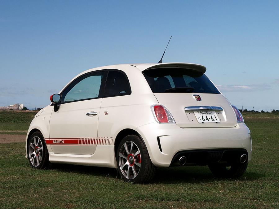  Abarth 500 2009 года  (JP) (фото 4 из 6)